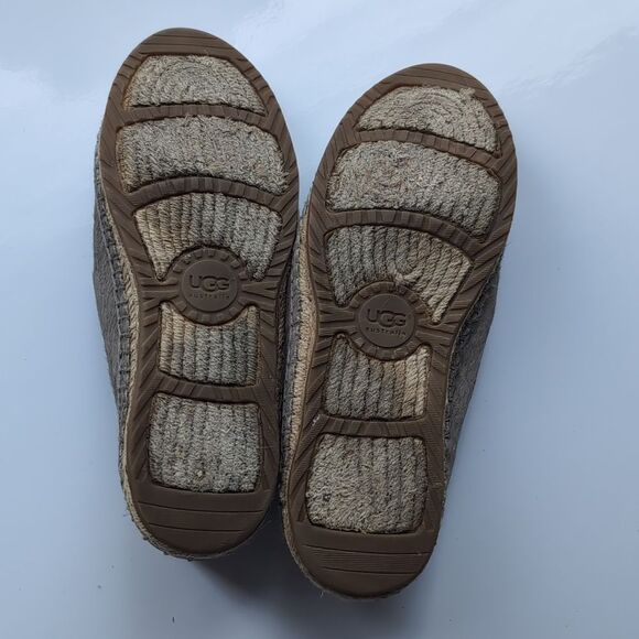 UGG Australia Sandrinne Calf Scale Genuine Leather Loafers Slip-Ons Casual Us7 - Picture 8 of 15